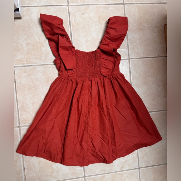 Entro Sunset Ruffle Mini Dress - Picture 2 of 16